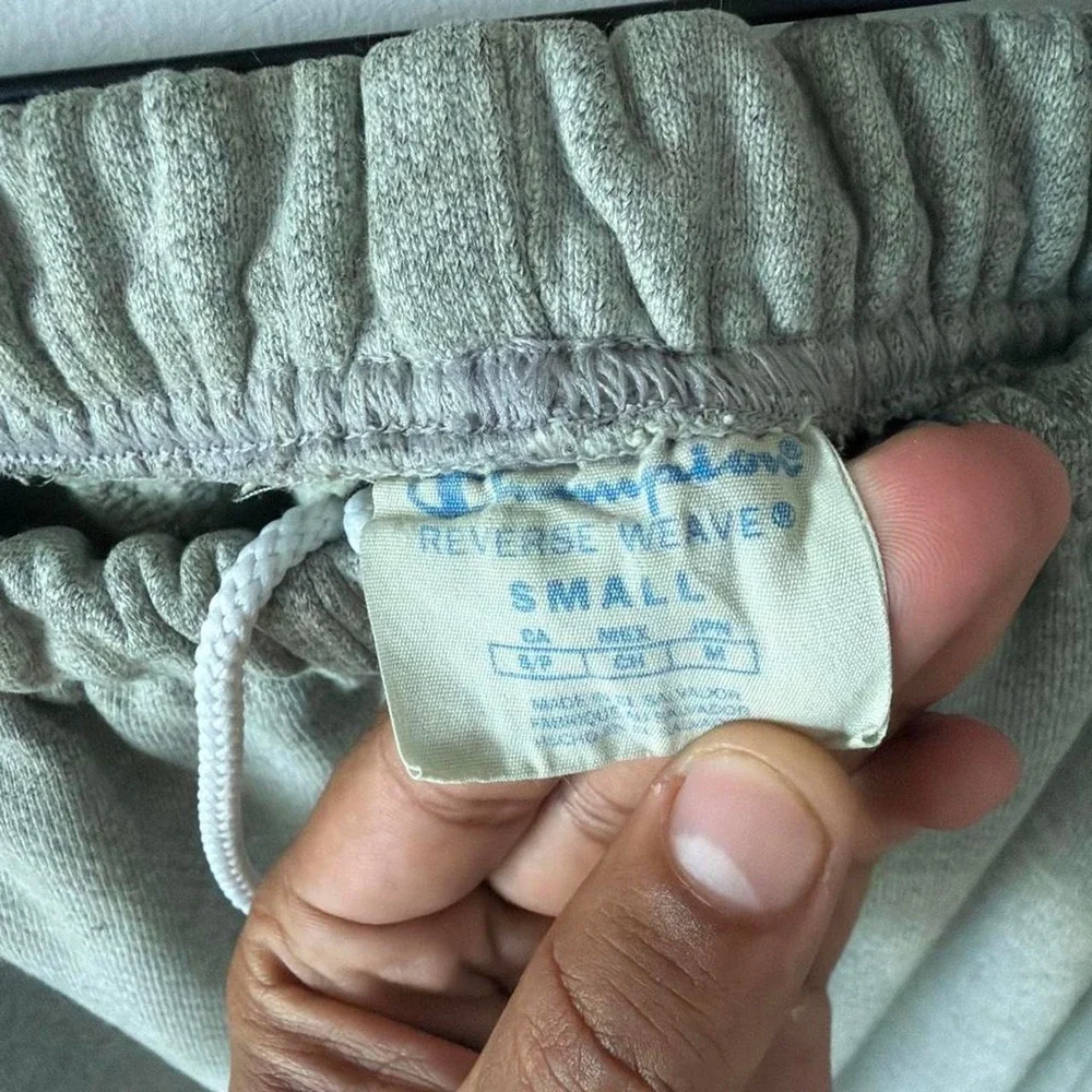 Vintage Champion Reverse Weave gray sweatpants